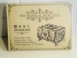 Mechanical 3D Puzzle Antique Box LG906 Wooden Model Kit 170 pcs Sealed Model
