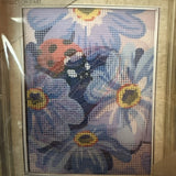 Collection D Art Printed needlepoint tapestry kit With Floss  20x25 Cm Model