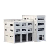 1:150 N Scale Building Models Railway Scene Truck Garage Building Model Assembly Model
