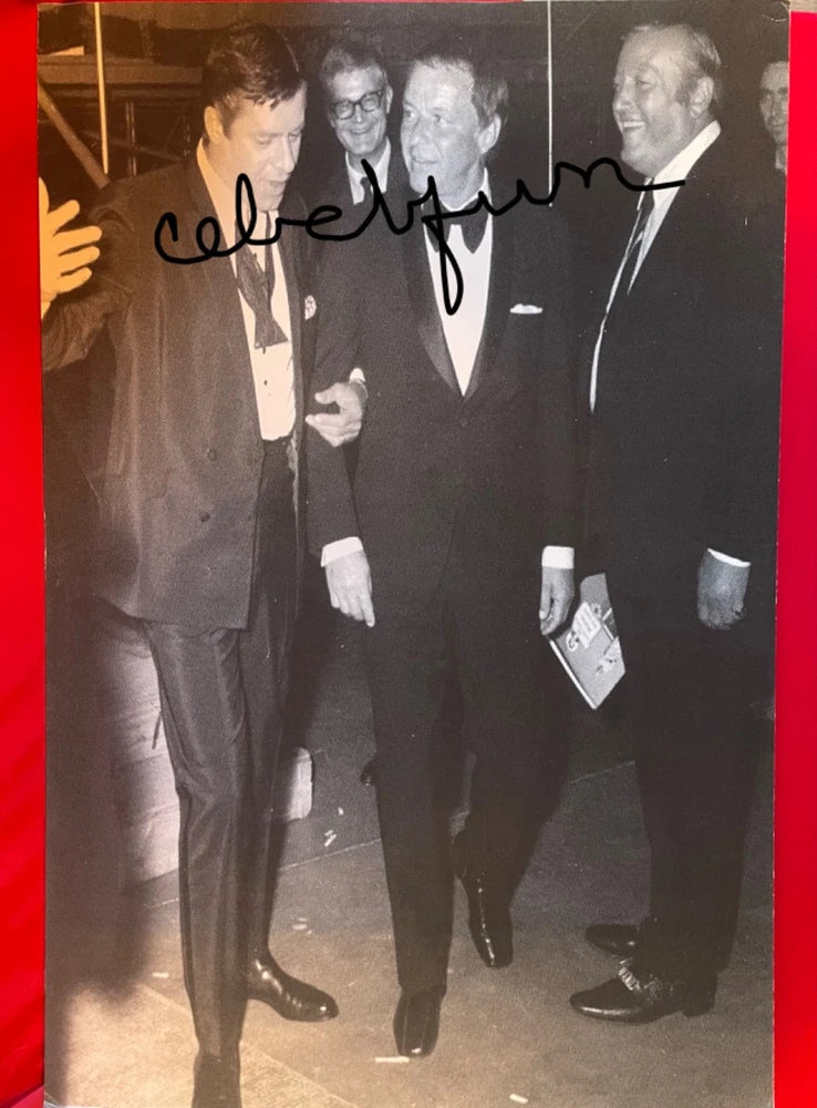 OOAK JERRY LEWIS & FRANK SINATRA  16" x 24" on Foam Board from JL Pers Colxn Model