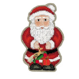 Le Bonheur des Dames counted cross stitch kit "Christmas Decoration Santa With P Model