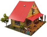 BK 4816 1:48 Scale  "Log Cabin" Photo Real Building Kit Innovative Hobby Supply Model