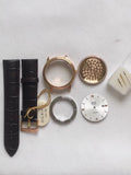 DIY Watch Steel Case kit For 2824 sw2130 pt5000 2892  movement diy Model