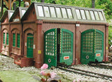 PIKO G Scale ~ New 2026 ~ Sonneberg Loco Shed Engine House Building Kit ~ 62001 Model