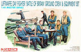 Dragon 1/48 WW2 German Pilot & Mechanic Figures Set Battle of Britain Model