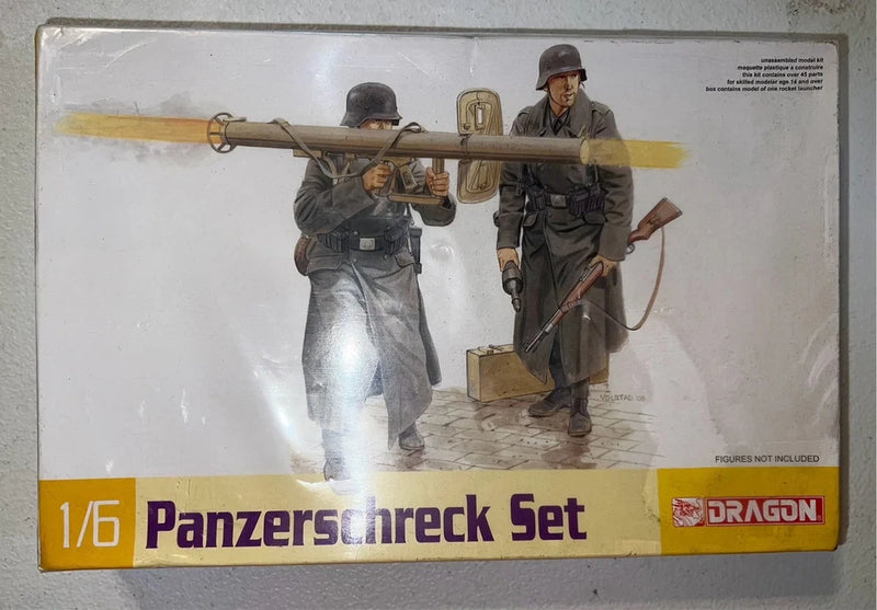 1/6 Scale WWII German Panzershrek Model Kit - Dragon Model