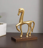 Metal Artifact Figurines Showpiece For Home Decorative Item (Height 9.5 inch) Model