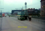 Photo 6x4 Teesside Railless Traction Board trolleybus outside Cargo Fleet c1966 Model