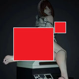 Unpainted 1/24 Sexy Girl Office Secretary Resin Figure Model Kit Unassembled Model