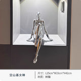Sorayama Mechanical Goddess Sexy Female Robot Model Decoration Office Ornament Model