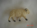 Vtg. SMALL CELLULOID BIGHORN SHEEP FIGURINE Displays, Nativities ++ 1 1/4" high Model
