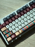 Korean Traditional Dancheong Design Keycap Set - Hangul Mechanical Keyboard Model