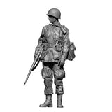 1/35 Resin Military Soldier Figure Model Kit Unpainted DIY Assembly Miniature Model