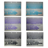 Gradients Color Original Dye Sublimation Keycaps Top/Side Print Keycaps for Model