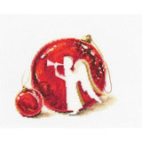 RTO counted Cross Stitch Kit "Merry Christmas!" M645, 18,5x15 cm, DIY Model