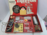 Gilbert Erector The Musical Ferris Wheel Set #10072 Metal w/ Sound Effects Kit Model
