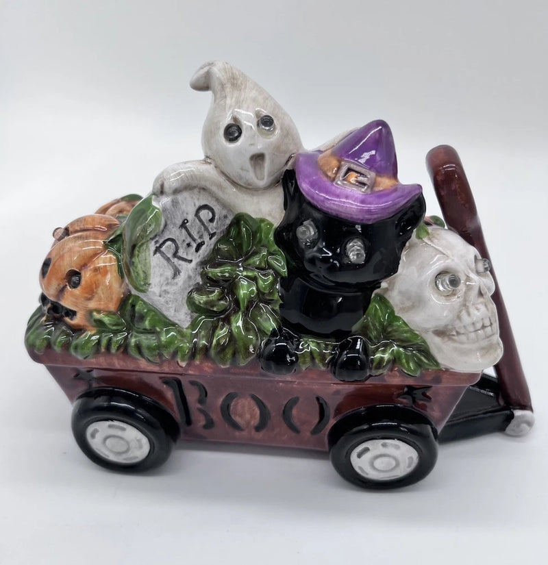 Halloween Spooky Gothic Poly Resin Home Tabletop Decorative Figurine Accessory Model
