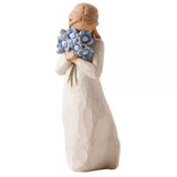 Willow Tree Figurine - Forget-Me-Not 26454 By Susan Lordi Model
