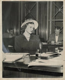 1949 Georgetown Plane Crash Hearing Mrs Amos Heacock Photo 8X10 Model