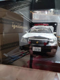 Ignition Model 1/18 Japanese Police Patrol Car Kanagawa Police #556 Resin Used Model
