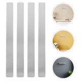 6 Pcs Iron Board for Magnets Display Bulletin Strips Adhesive Backing Memo Model