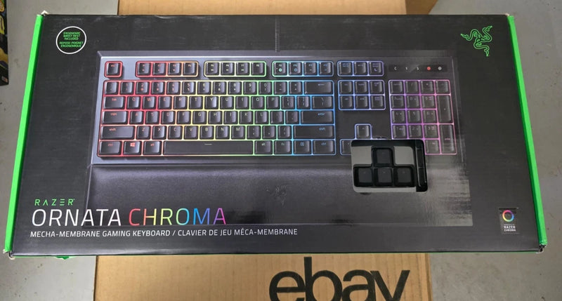 Razer Ornata Chroma - RGB Mecha-Membrane Gaming Keyboard with Mid-Height Keycaps Model