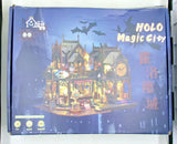 Jiate DIY Miniature House Kit ES012 HOLO Magic City No Glue Model