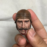 1/6 Scale Butcher Bill Wounded Gangster Head Carving Sculpt Model Toys Model