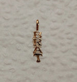 New 14k Yellow Gold Brat Charm Pendant Charms