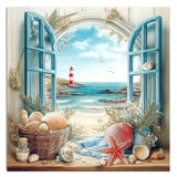 Beach Landscape Diamond Painting Kits for Adults  Lighthouse Landscape Diamon... Model
