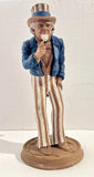 Uncle Sam by Tom Clark Cairn Studio Retired 14¡± Tall Figurine 1982 See Pictures Model