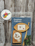 1993 Friendship Collection Dutch Touch CrossStitch Chart Handpainted Figure New Model