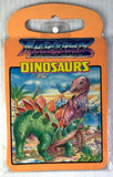 Vintage Magic Stickers Dinosaurs With Picture Board 1990 Adron Gift Reusable Model