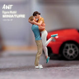 1/64 1/87 1/43 1/18 1/24 Lovers Girl Man Scene Miniatures Figures Model For Cars Model