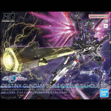Bandai HGCE 1/144 ZGMF/A-42S2 Destiny Gundam Spec II + Zeus Silhouette Model