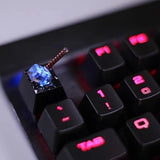 Thor Odinson Mjolnir Transparent Keycap Resin Keyboard Button For Keypad Key Cap Model