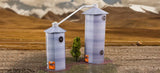 PHOTO REAL #BK 2314 HO SCALE GRAIN DRYERS BUILDING KIT NEW IN PACKAGE Model
