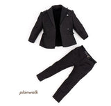 1Set Unique 1/6 Male Soldier Suit Coat Pants Model Fit 6'' Action Figure Clothes Model