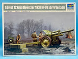 Trumpeter 02343 1/35 Soviet 122 mm Howitzer 1938 M-30 Early Version Brand New Model