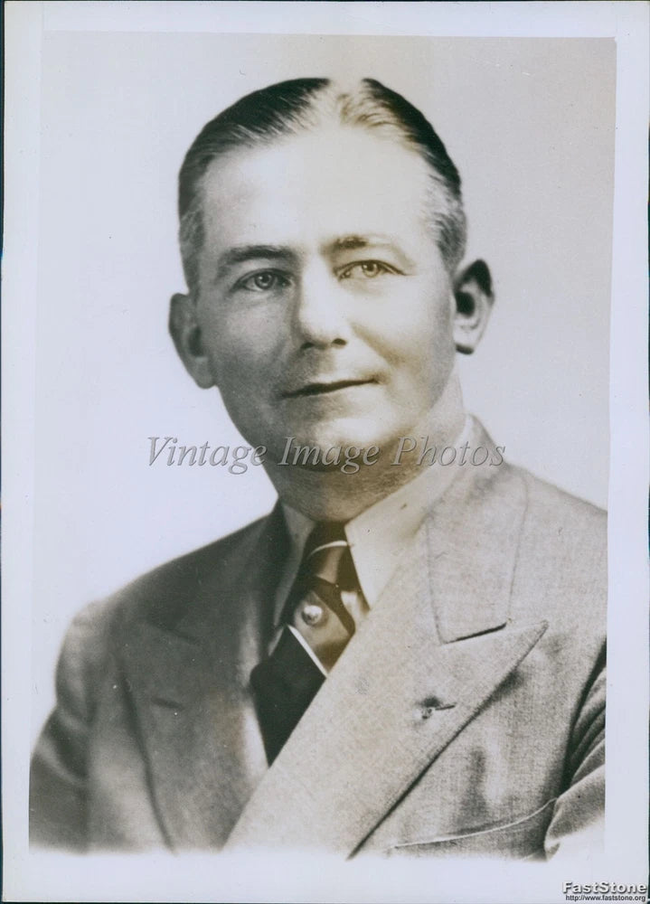 Itasca Frank Davis Board Control Gov Lee Odaniel Historic Vintage Photo 5x7 Model