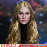 1/6 Model Russian Soldier Female Head Sculpt Fit 12