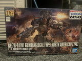 Bandai HG 1/144 RX-78-01[N] Gundam MSD Local Type North American Type Model Kit Model