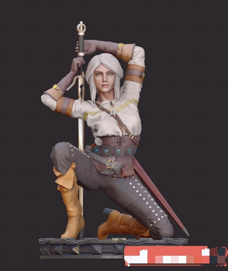 1/24 resin figures model Fantasy Witch Unassembled unpainted Model