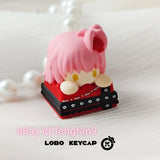 Handmade Kawaii Shugo Chara DIY Resin Keycap for Mechanical Keyboard Keycaps New Model