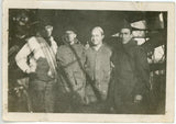 1919 WWI PHOTO  France 4 Soldiers on Board USS Bridgeport Correll Lorbecki Model