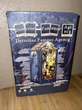 Detective Famous Agency DIY Book Nook Miniature Model Kit w/ LED Light- New Model
