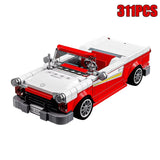 MOC Car Antique Car Building Block Model Kit Toy Gift 311 Pcs Model