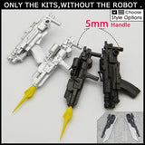 3D DIY Big Gun / Knife Weapon Upgrade Kits For Studio Series SS14 Ironhide Model