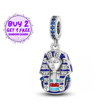Egypt Pharaoh Charm Charm For Bracelet, Country Charm, Jewelry Gift For Women Charms