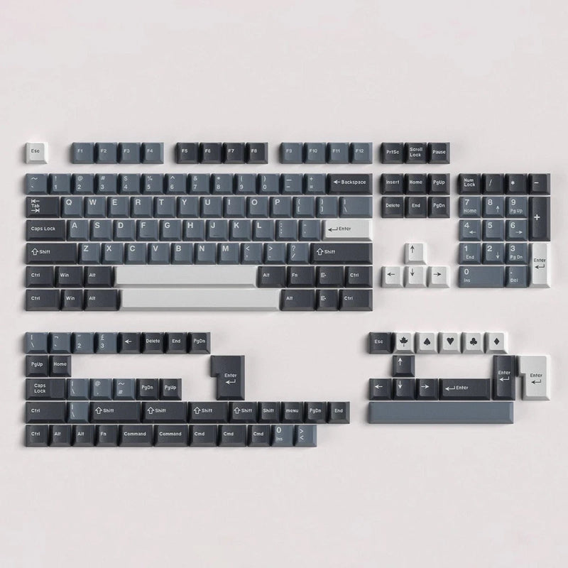 Apollo ABS Double Shot Cherry Profile Keycap Set - 163 Keys Model